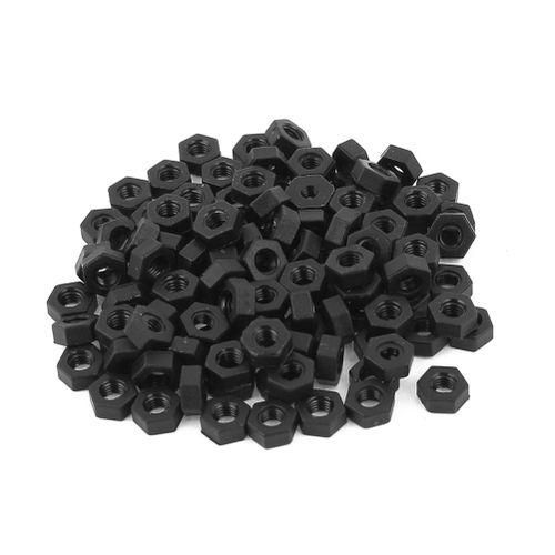 100 Pcs M3 Thread Insert Lock Fixing Screw Nylon