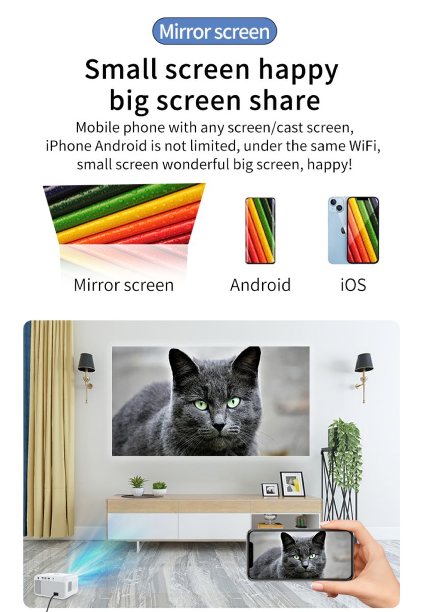 Full HD SMART ANDROID PROJECTOR