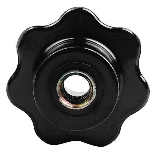 5 Pieces Black Star Grip Knobs, Female Thread