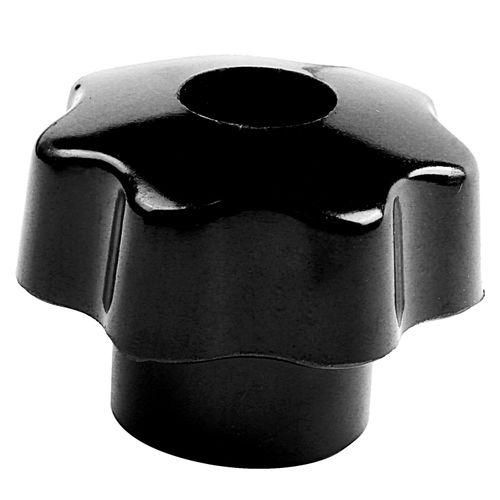 5 Pieces Black Star Grip Knobs, Female Thread