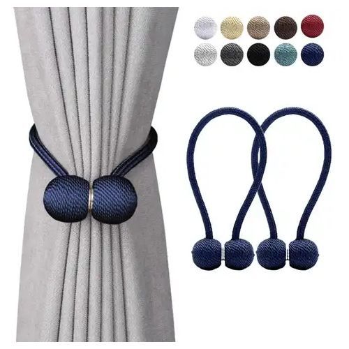 Magnetic Pearl Ball Curtain Tiebacks Accessories(3pairs)