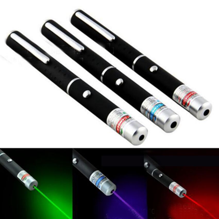 5mW 532/650/405nm Green/red/purple Laser Sight Pointer