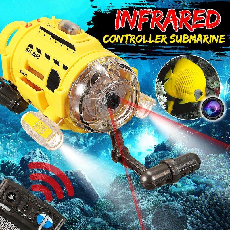 Submariner Camera Underwater RC Radio Remote Control Sub Marine Feeding