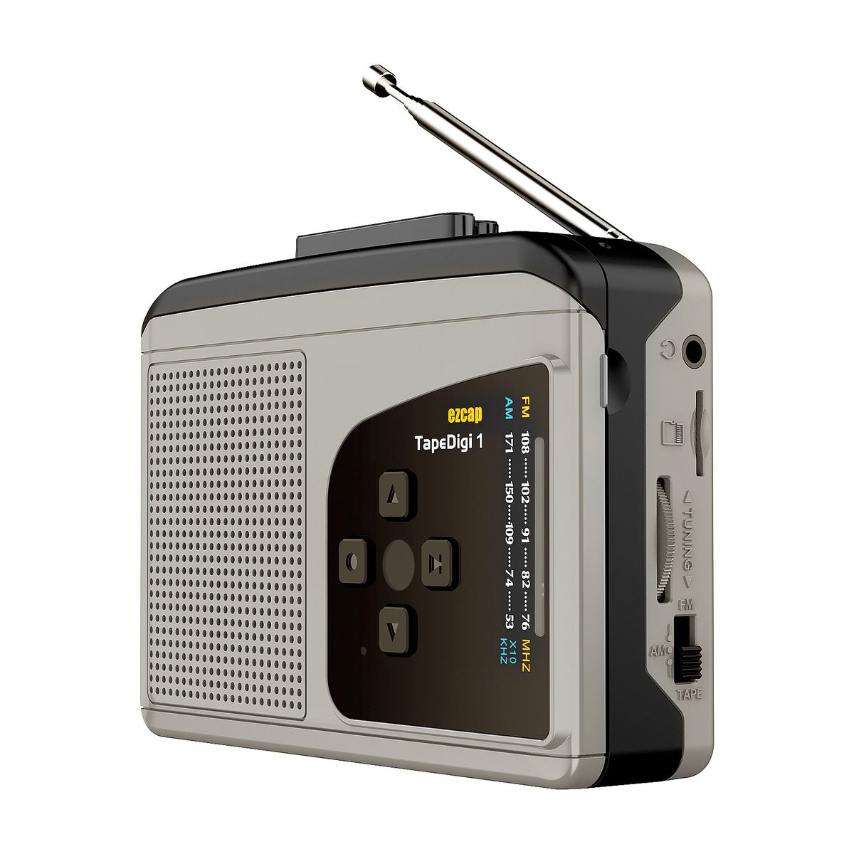 234 Cassette Tape Player Portable AM FM Radio Cassette