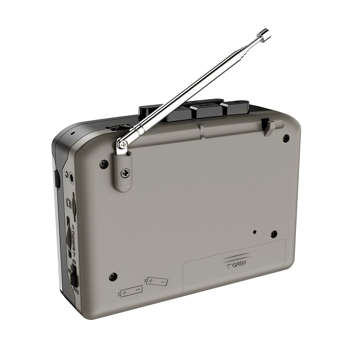 234 Cassette Tape Player Portable AM FM Radio Cassette