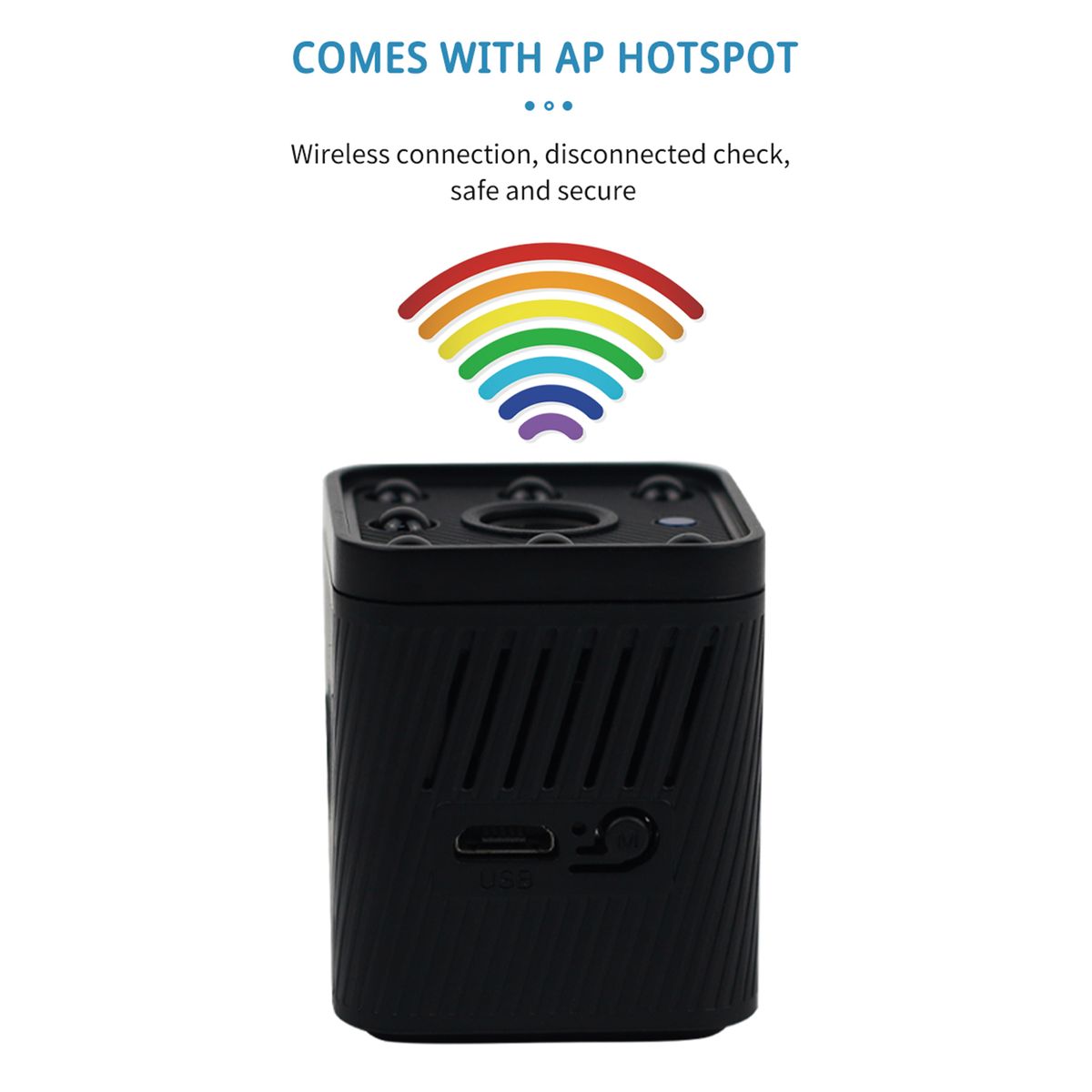 Mini WiFi Camera  APP Remote 1080P Camera IR Wireless Camera