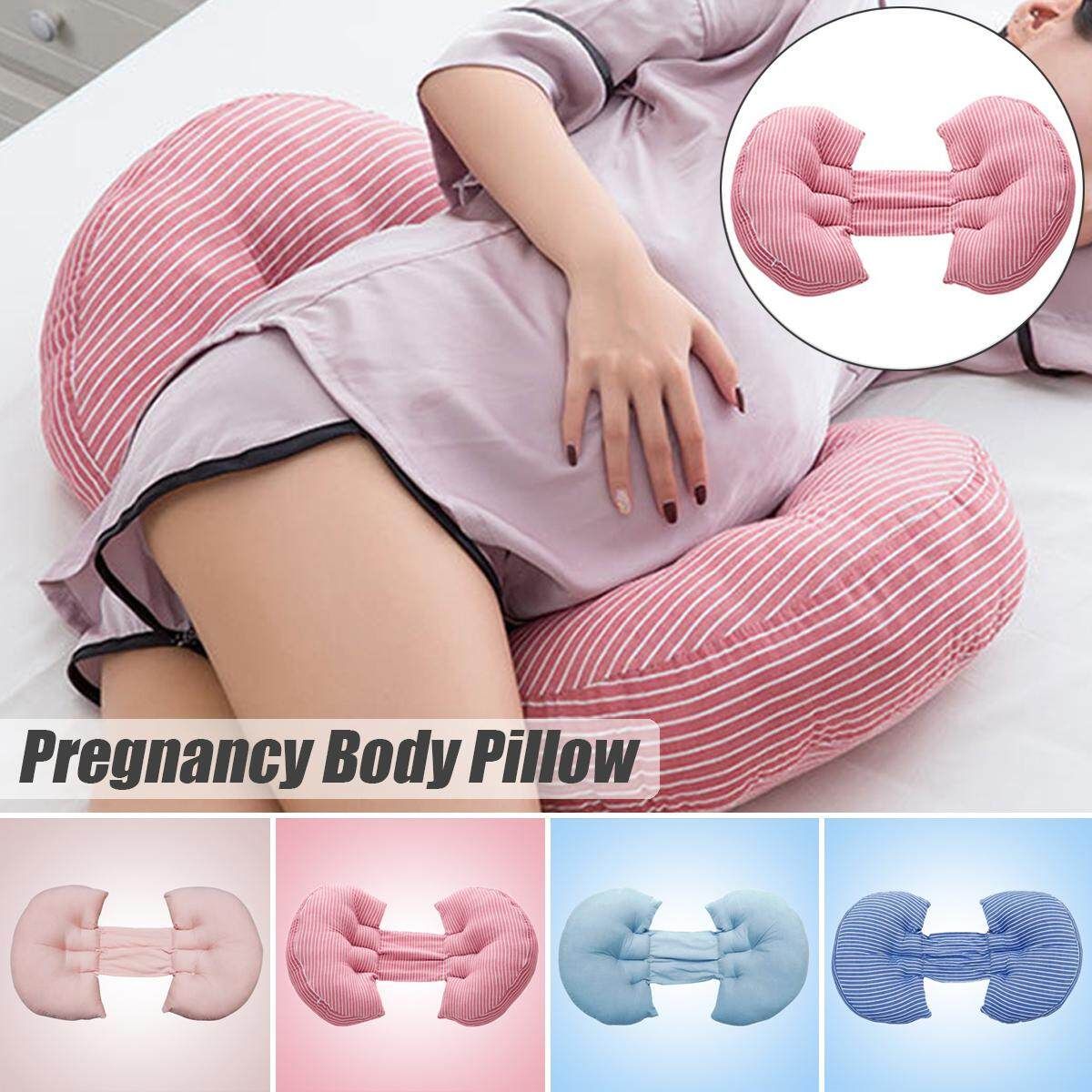 Multi-function U Shape Pregnant Women Belly Pillow Pregnancy Maternity Pink