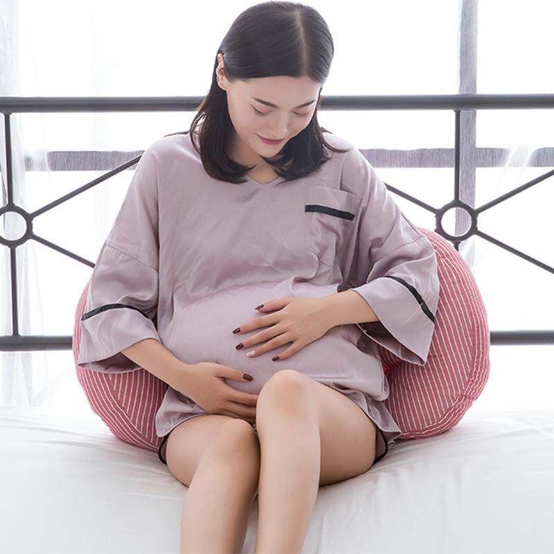 Multi-function U Shape Pregnant Women Belly Pillow Pregnancy Maternity Pink