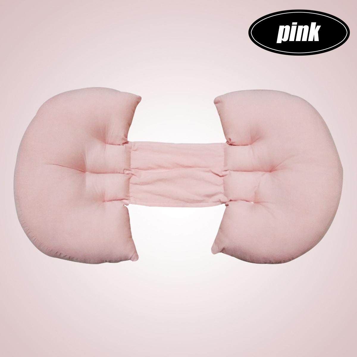 Multi-function U Shape Pregnant Women Belly Pillow Pregnancy Maternity Pink