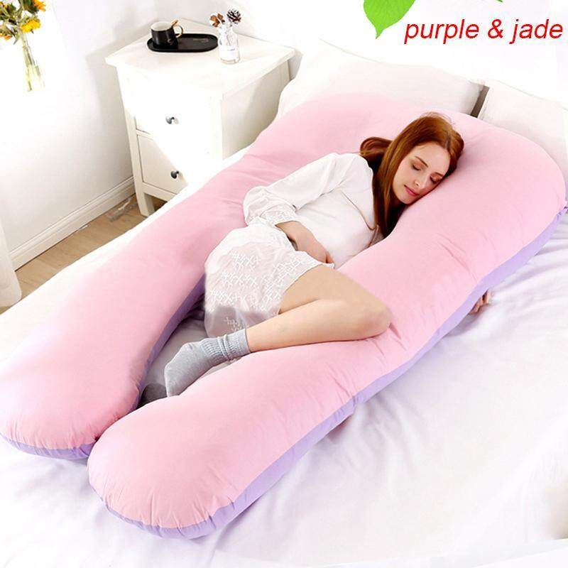 Maternity Pregnancy Nursing Sleeping Body Feeding Pillow Bedding Cushion Pink