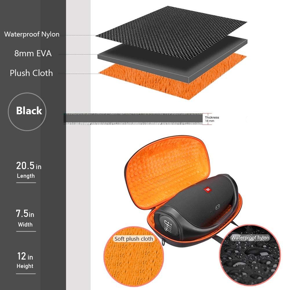 Bluetooth Speaker Travel Bag For JBL BOOMBOX 2 / 3