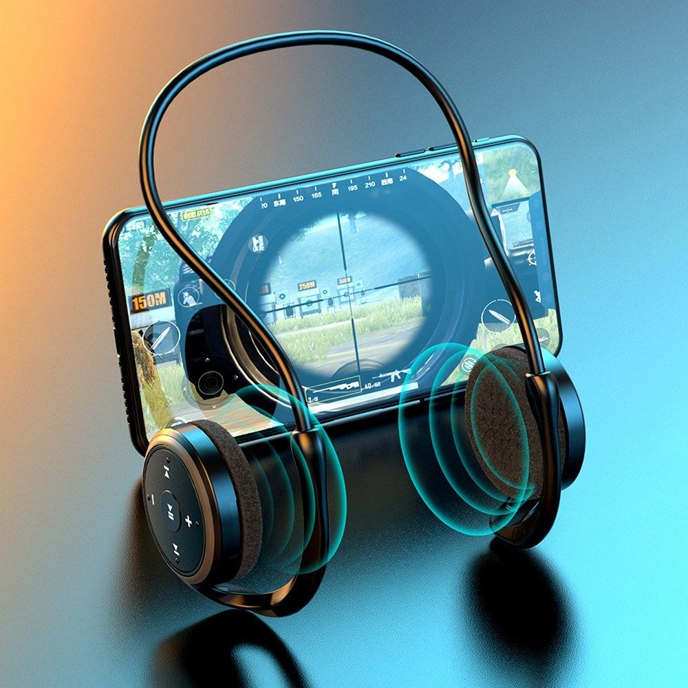 BT 5.0 Headset Lightweight Sports Headphone Support TF Card