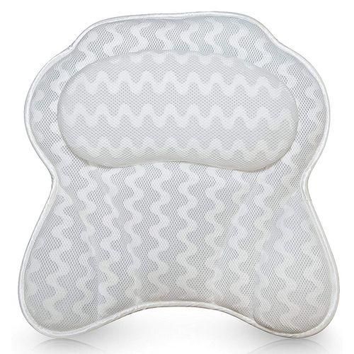 Luxurious Bath Pillow For Women & Men Ergonomic Bathtub