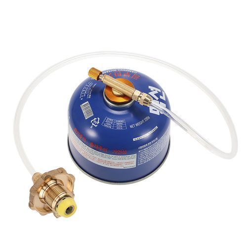 Outdoor Camping Gas Stove Adapter Gas Tank Refilling Pipe