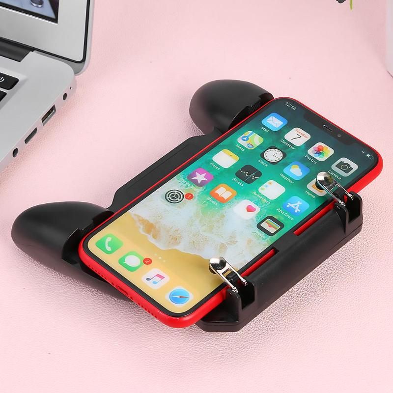 VODOOL SR Cooling Fan Mobile Phone Gaming Gamepad For PUBG Mobile Game Trigger Fire Button Shooter Controller For IPhone Android