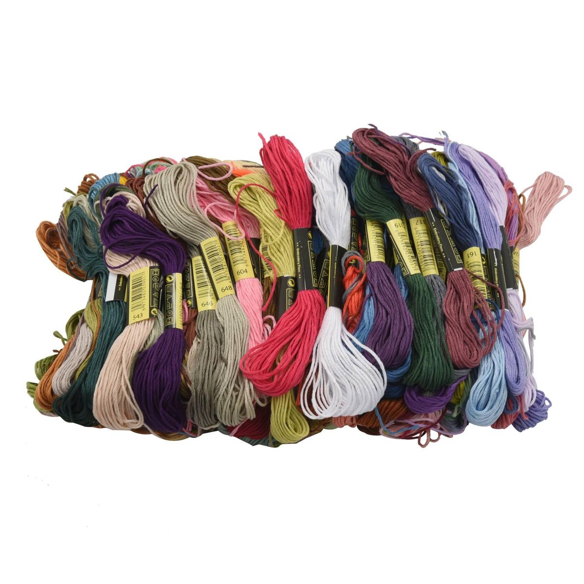 Rainbow Color Embroidery Floss 140 Skeins Per Pack