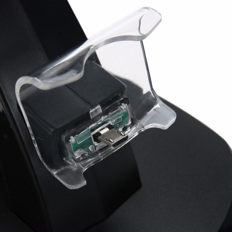 Charging Station Gamepad Controller Charger For PS4 Controller LED Dual Charger Dock Station USB Fast Charging Stand