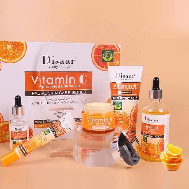 5 In 1 : CLEANSER, TONER, ESSENCE, FACE CREAM & EYE CREAM