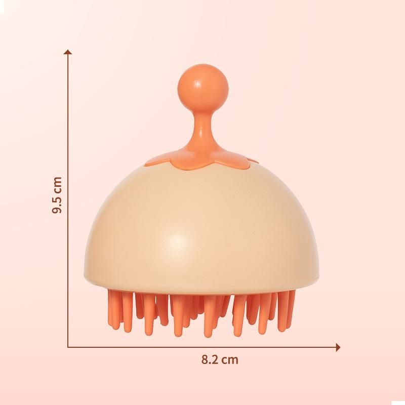 Hair Shampoo Massage Brush, Scalp Care Brush with Soft Silicone Bristles Scalp Massager for Hair Care and Head Relaxation