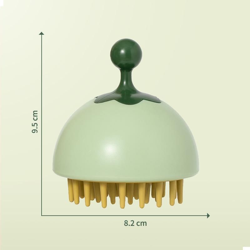 Hair Shampoo Massage Brush, Scalp Care Brush with Soft Silicone Bristles Scalp Massager for Hair Care and Head Relaxation