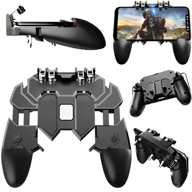 Gamepad Gaming Controller For IPhone 7 Samsung A50 S10 Note10 + Mobile Controller Controlador Pubg Joystick Telefon Oyun Konsolu