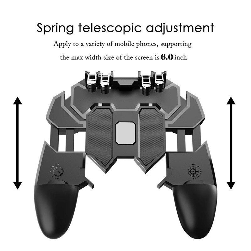 Gamepad Gaming Controller For IPhone 7 Samsung A50 S10 Note10 + Mobile Controller Controlador Pubg Joystick Telefon Oyun Konsolu