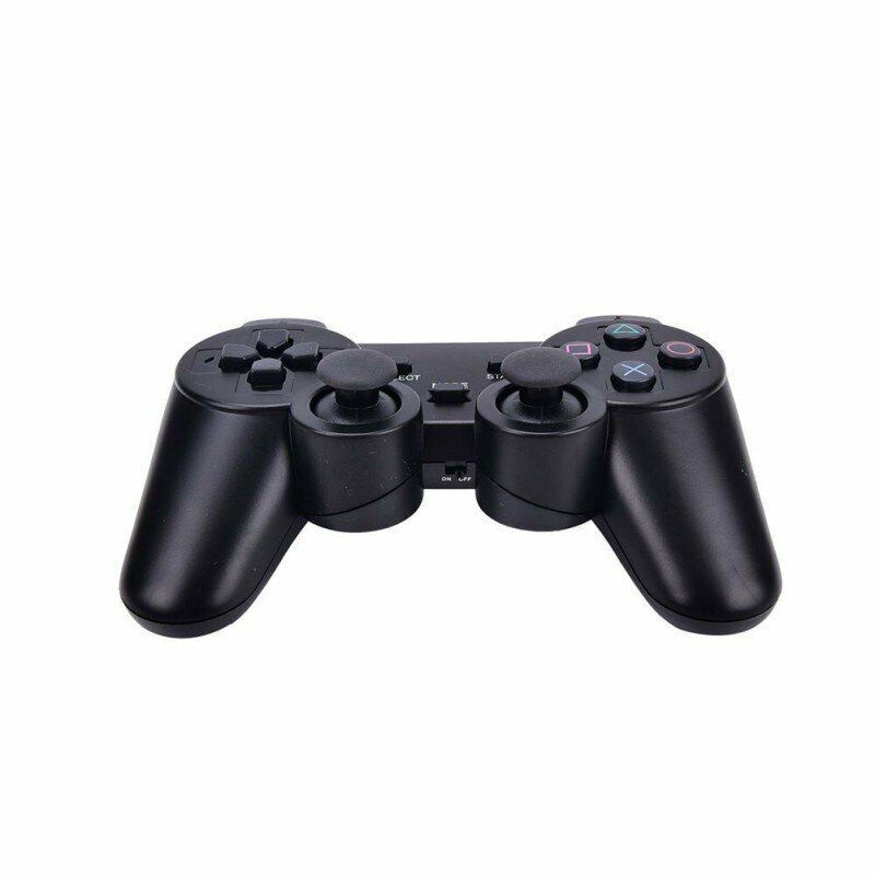 Wireless Vibrator 2.4G USB Game Controller Gamepad Joystick For PS2 For PS3 PC For Android Mini Game Console Gamepad Black