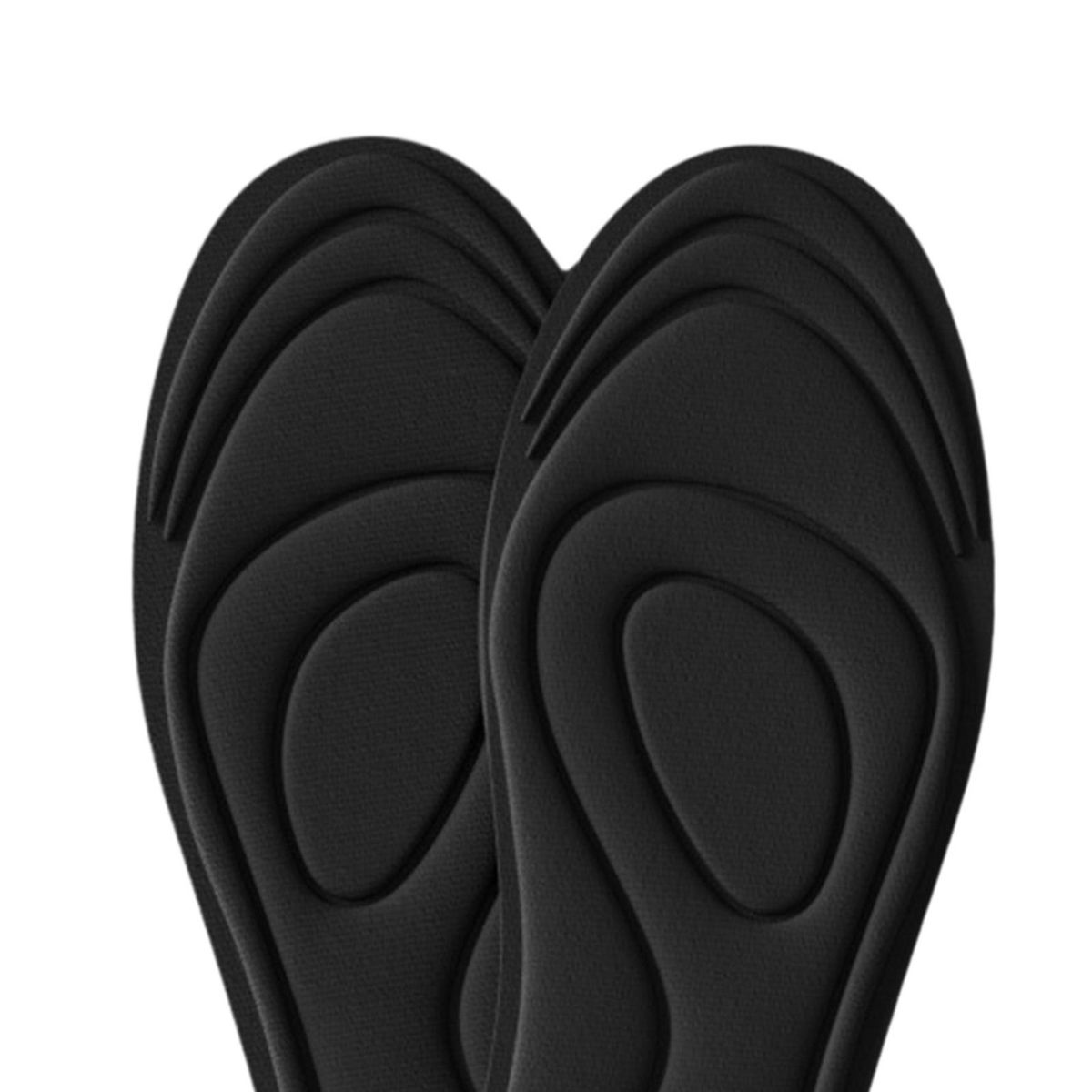 1 Pair Insoles Anti-shock Sport Insoles Black