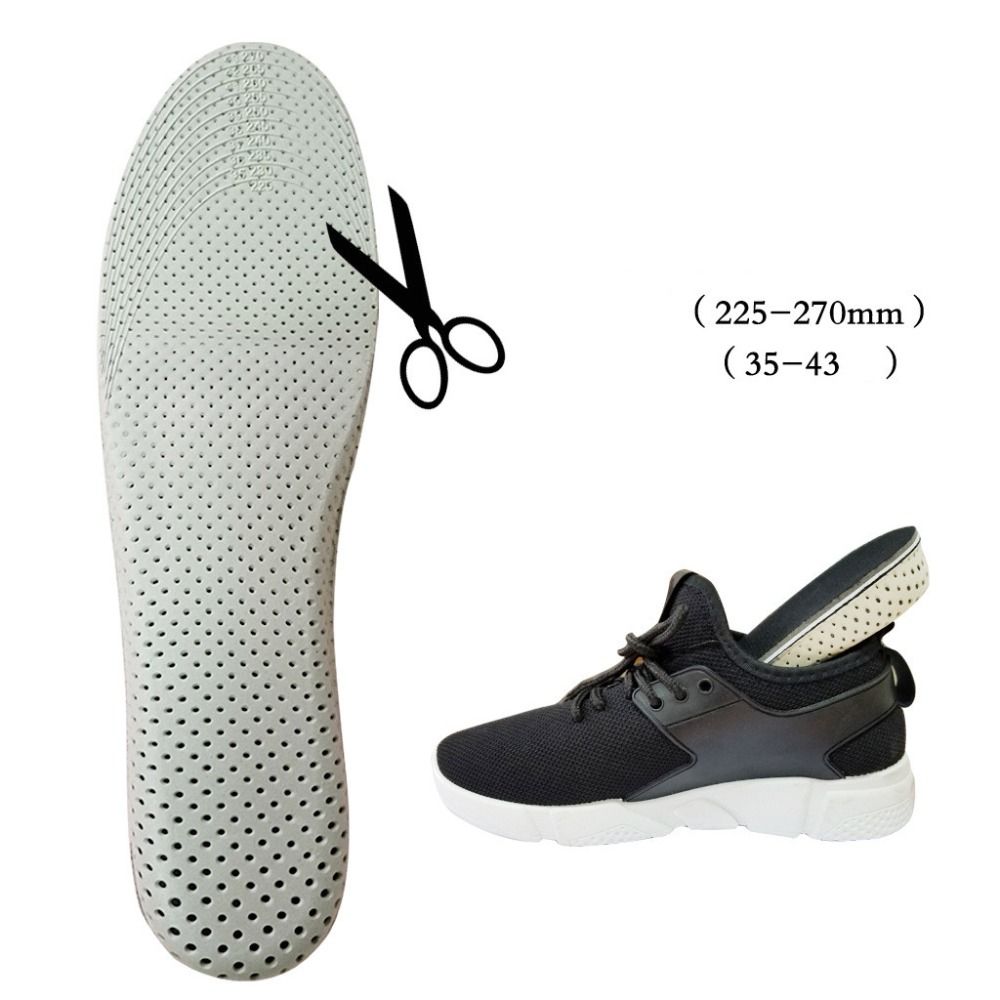 1 Pair Women Men Comfortable Height Increase Insole Unisex Insert Memory Foam Insoles Shoes Full Hlaf Pad Cushion Gift(#half Insoles)