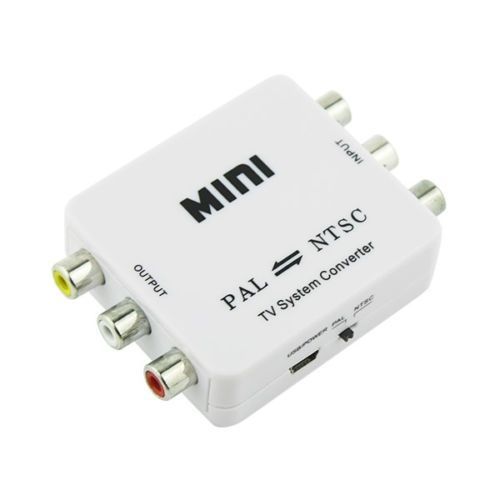 New Converter Switcher PAL/NTSC/SECAM To PAL/NTSC Mini Bi-directional TV System
