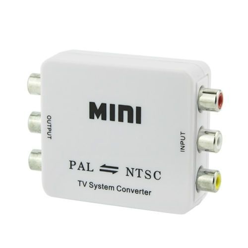 New Converter Switcher PAL/NTSC/SECAM To PAL/NTSC Mini Bi-directional TV System