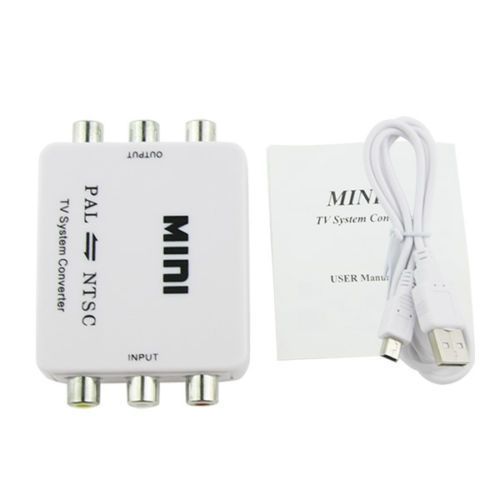 New Converter Switcher PAL/NTSC/SECAM To PAL/NTSC Mini Bi-directional TV System