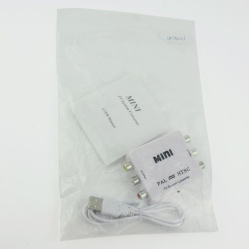 New Converter Switcher PAL/NTSC/SECAM To PAL/NTSC Mini Bi-directional TV System