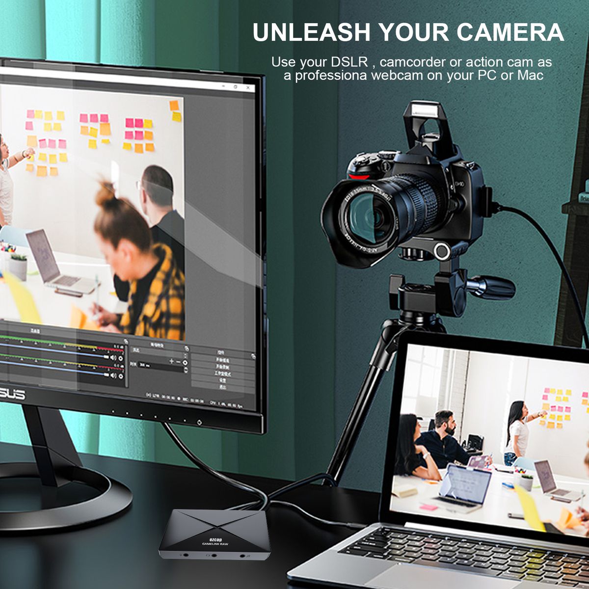 Ezcap333 GAMELINK RAW 4K HD Video Capture Card Type-C