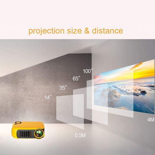 Portable Projector 1080P Small Home Theater Projection