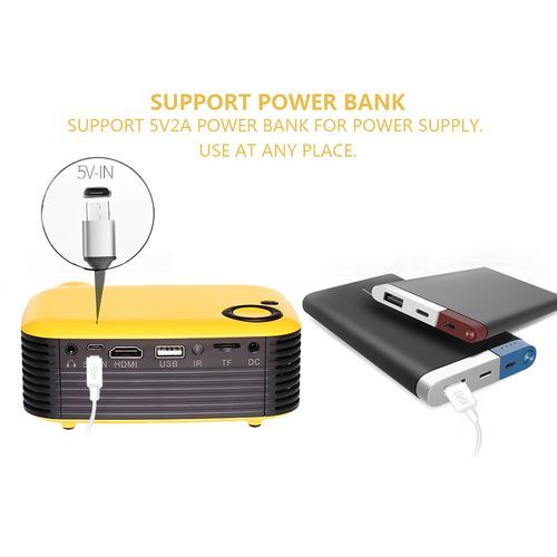 Portable Projector 1080P Small Home Theater Projection