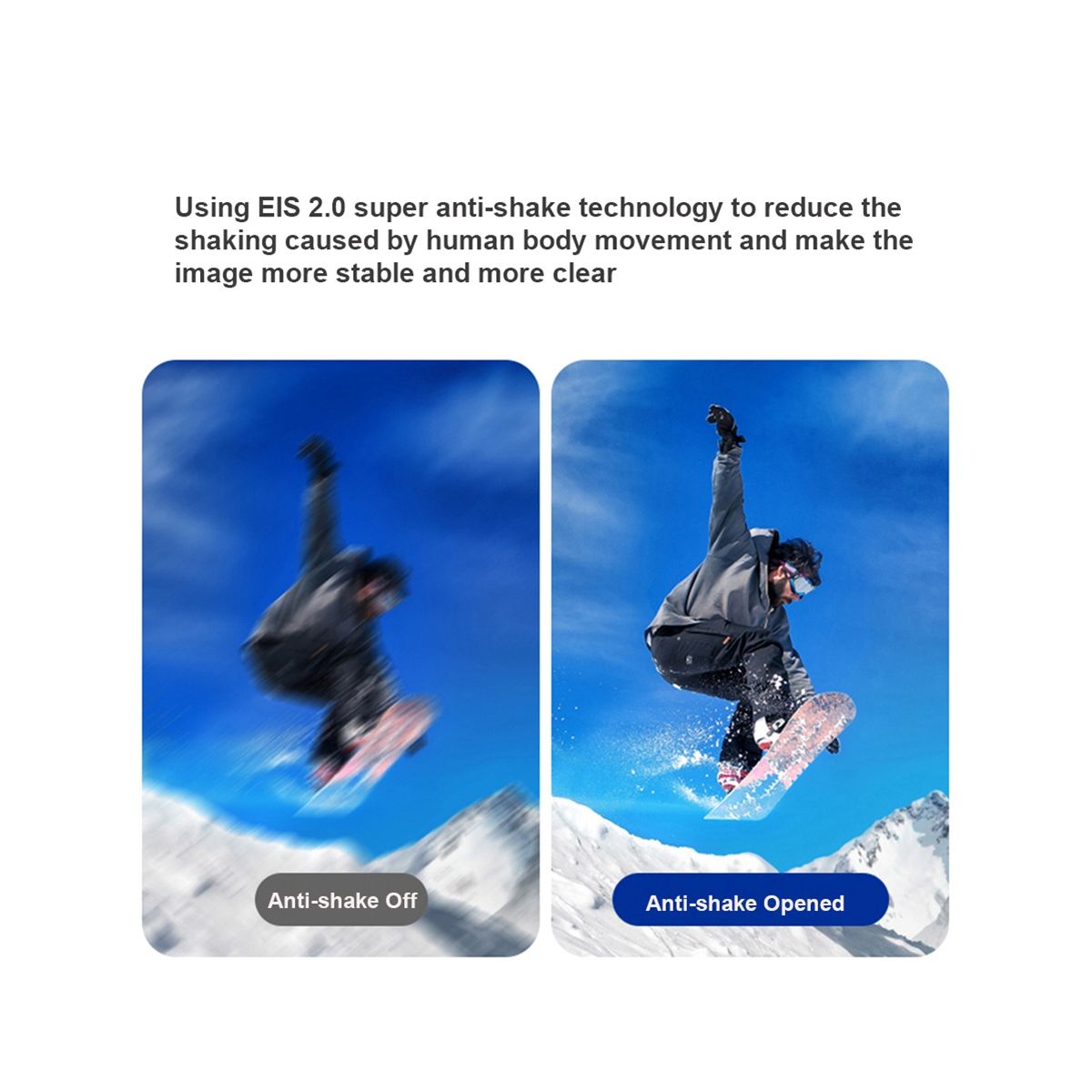 4K 30FPS Head Mounted Camera Wearable WiFi Video Camcorder Camera 120°Wide Angle Lens Anti-Shake APP Control Camera
