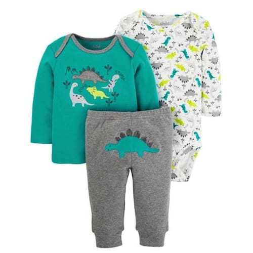 Child Of Mine Newborn Baby Boy 3 Piece Set:
