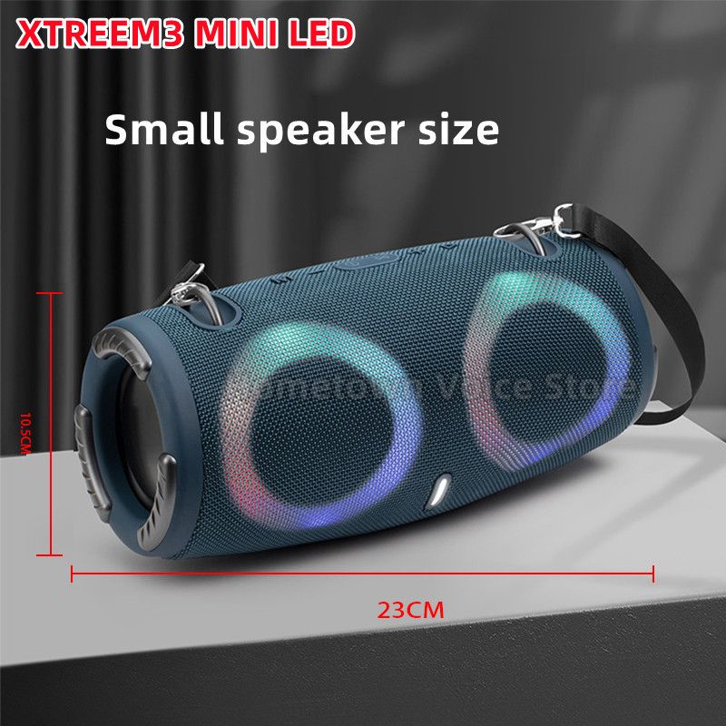 100W High Power Bluetooth Speaker Portable RGB Colorful Light Waterproof Wireless Subwoofer360stereo Surround Caixa De Som