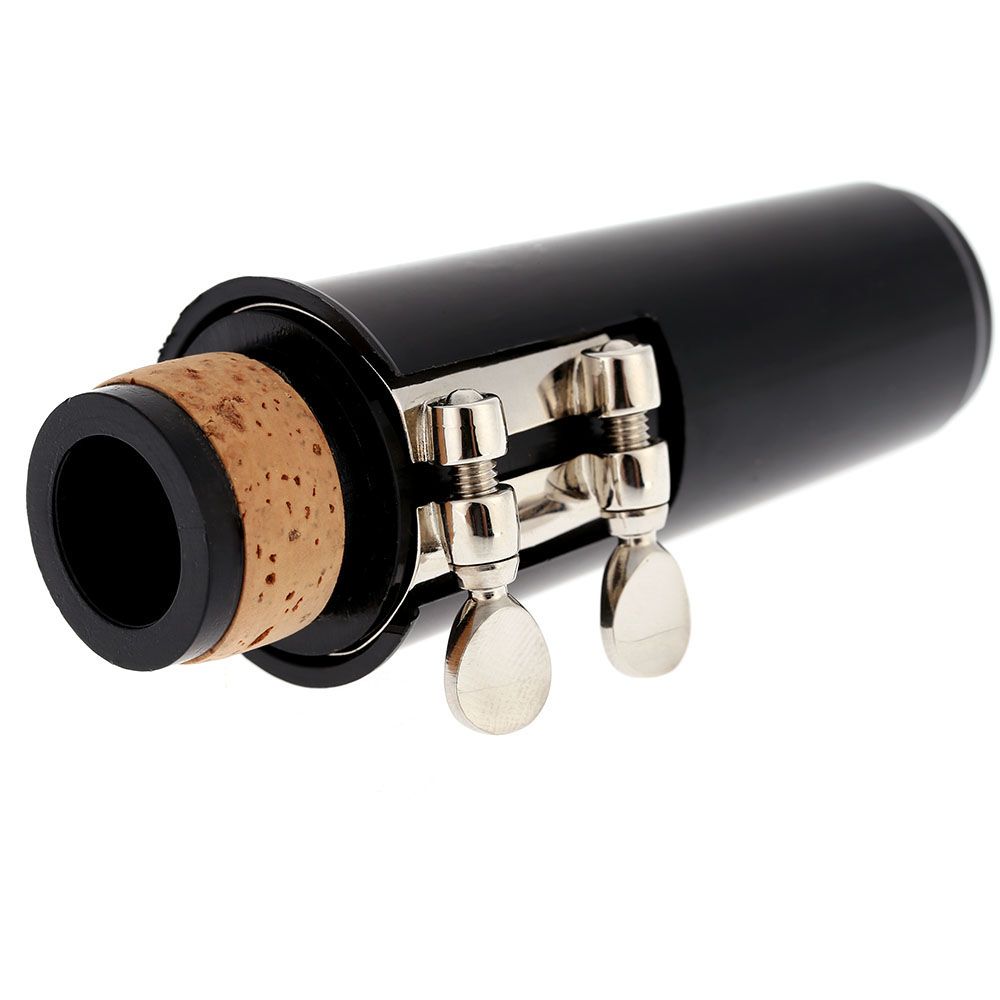 Clarinet Clarionet Mouthpiece Plastic With Cap Metal Buckle