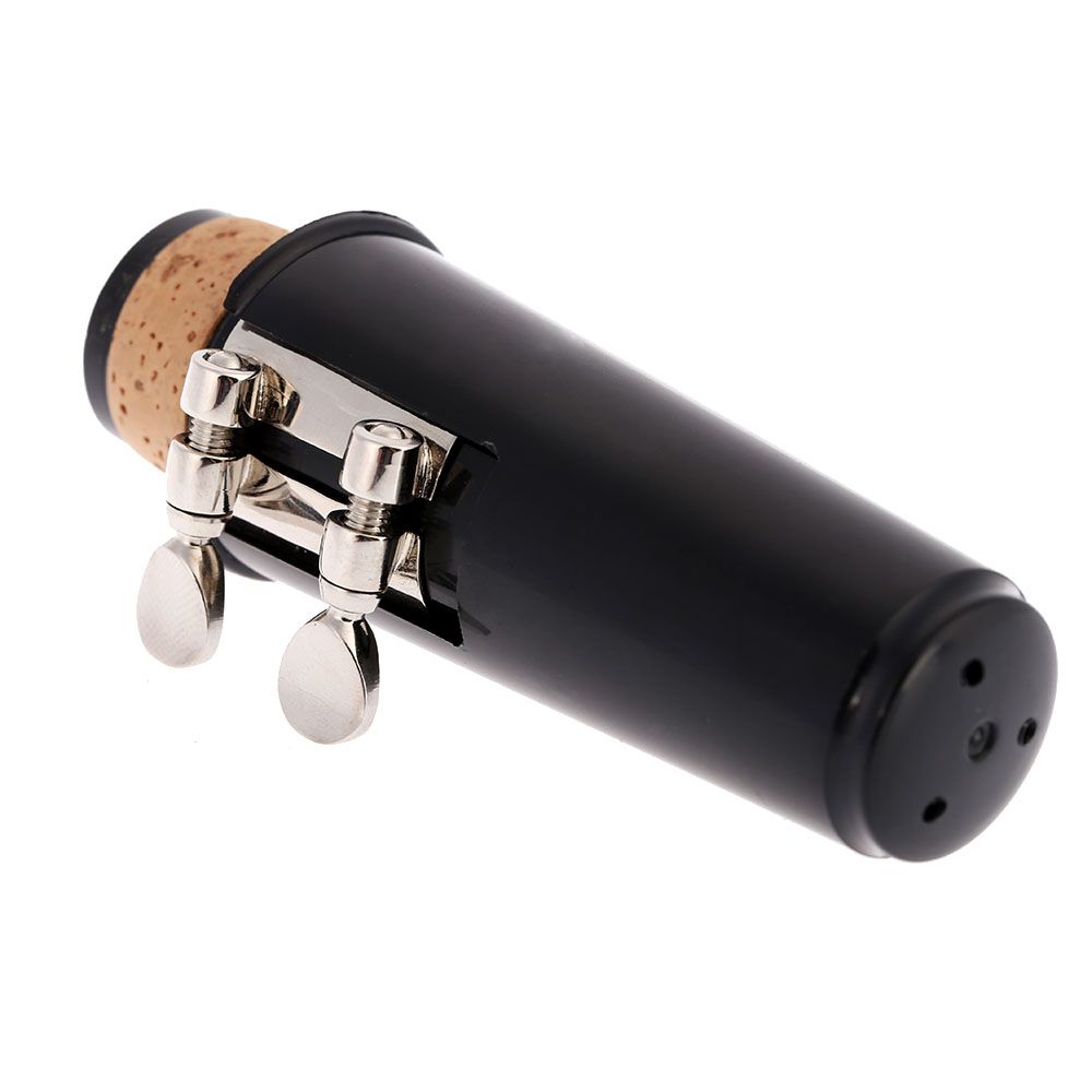 Clarinet Clarionet Mouthpiece Plastic With Cap Metal Buckle