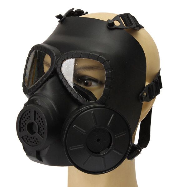 Paintball Airsoft Game Full Half Face Protection Safety Guard Toxic Gas Mask