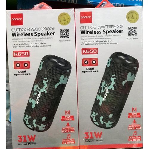 SOLID Outdoor Waterproof Wireless Speaker K650