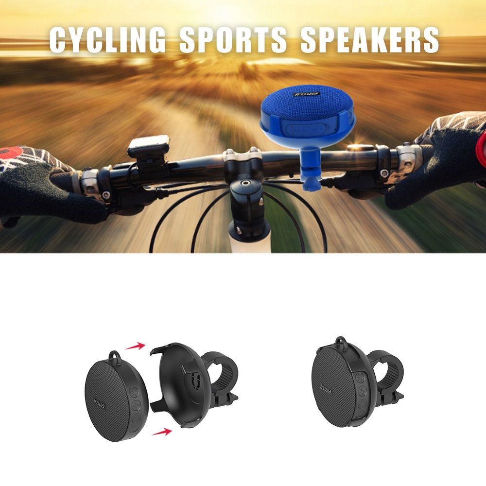 MZ-360 Wireless Bluetooth Bicycle Portable Speaker TF USB IPX7 Waterproof And Drop-proof For Outdoor Music Sound Bike Mount