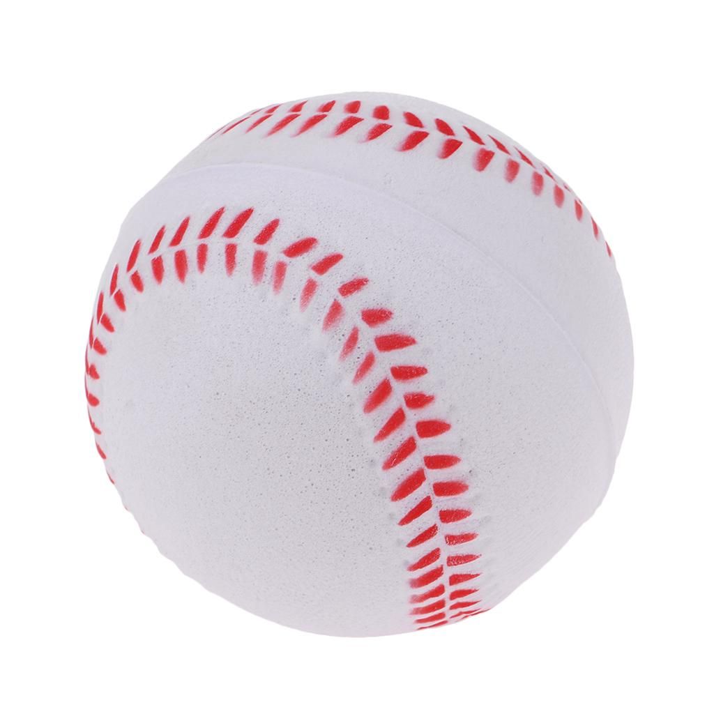 5xSafety Baseball Practice Training PU Softball Balls Sport Team Game