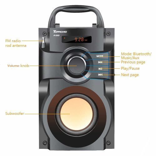 A11 Rechargable Mini Home Theater Bluetooth Fm Speaker
