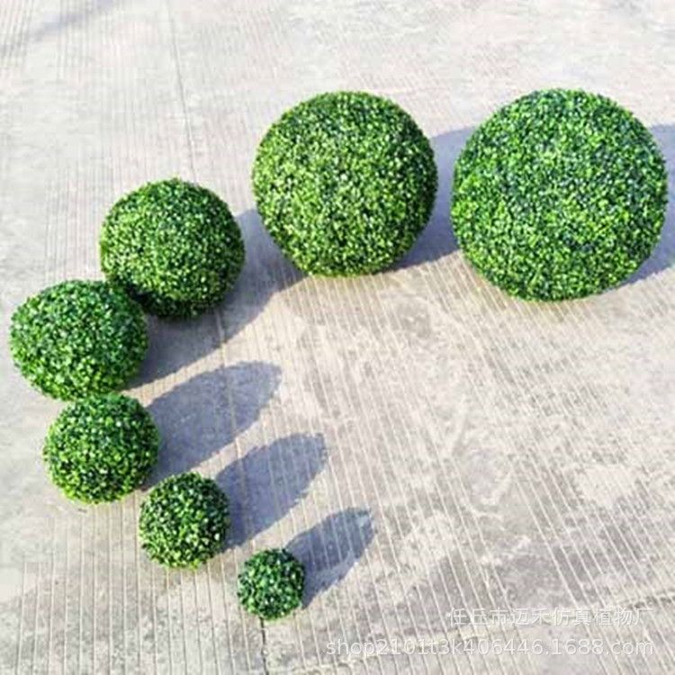 Simulation Grass Ball Milan Grass Ball Plastic Flower Ball