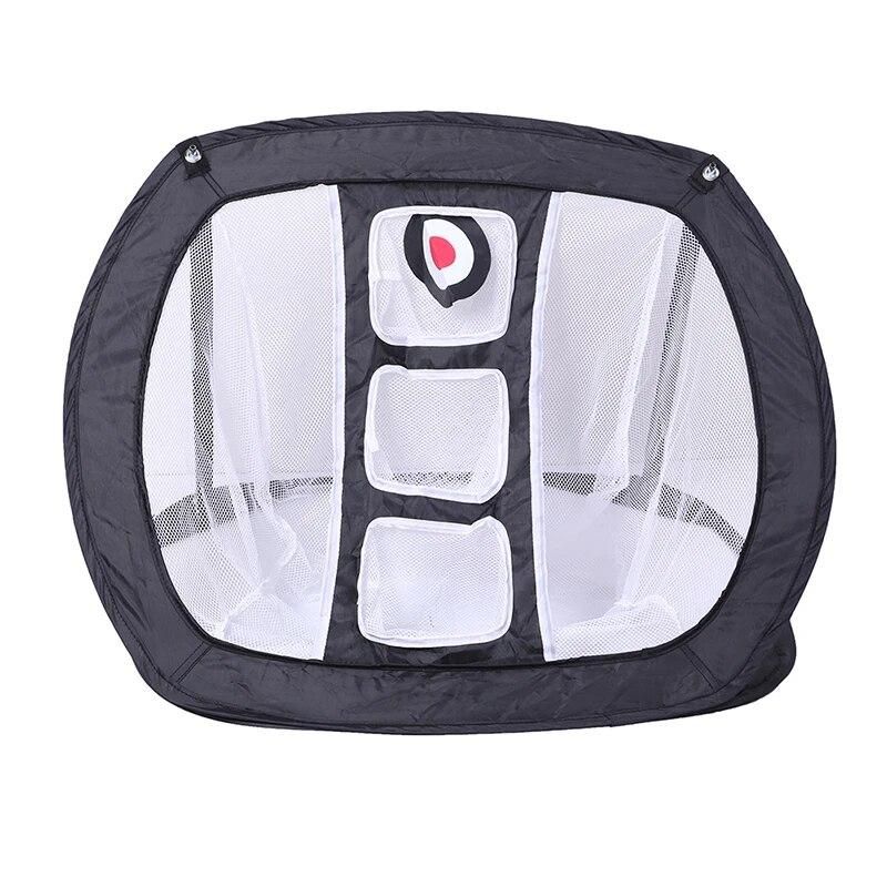 Golf Supplies Golf  Practice Cutting Rod Net Storage Carrying Convenient Practice Net Folding Memory Metal new