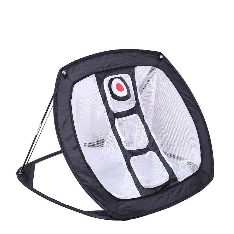 Golf Supplies Golf  Practice Cutting Rod Net Storage Carrying Convenient Practice Net Folding Memory Metal new