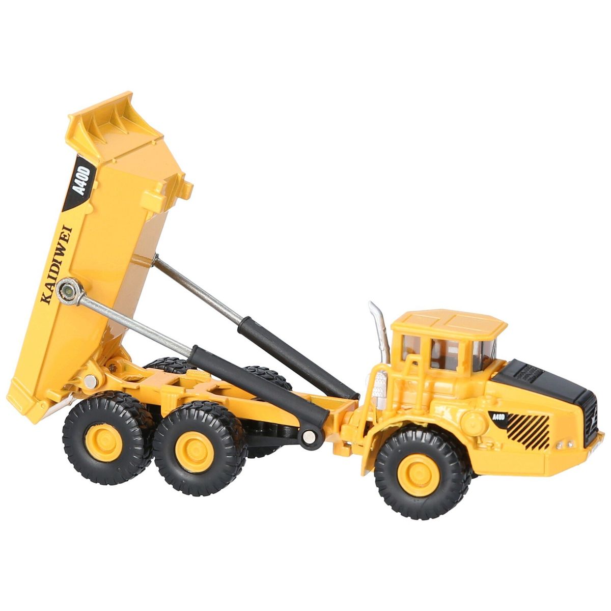 KDW 1/87 Metal Truck Model Car Dump Truck Loading Truck Toy